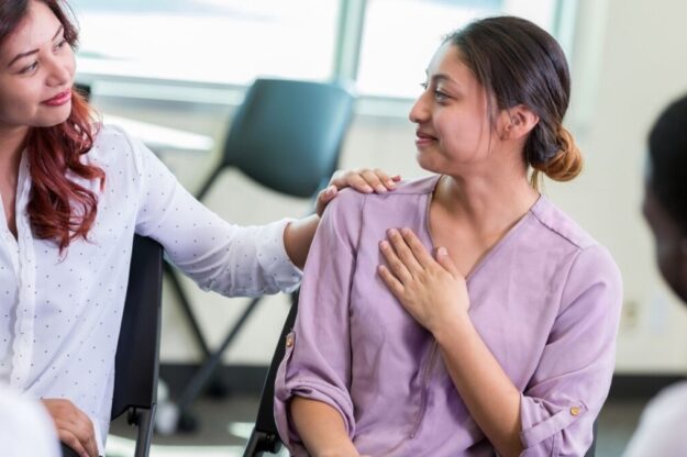 Cercle mamans-bebes au centre Haptis à Perwez. Atelier d’écoute et de partage pour maman en post-partum